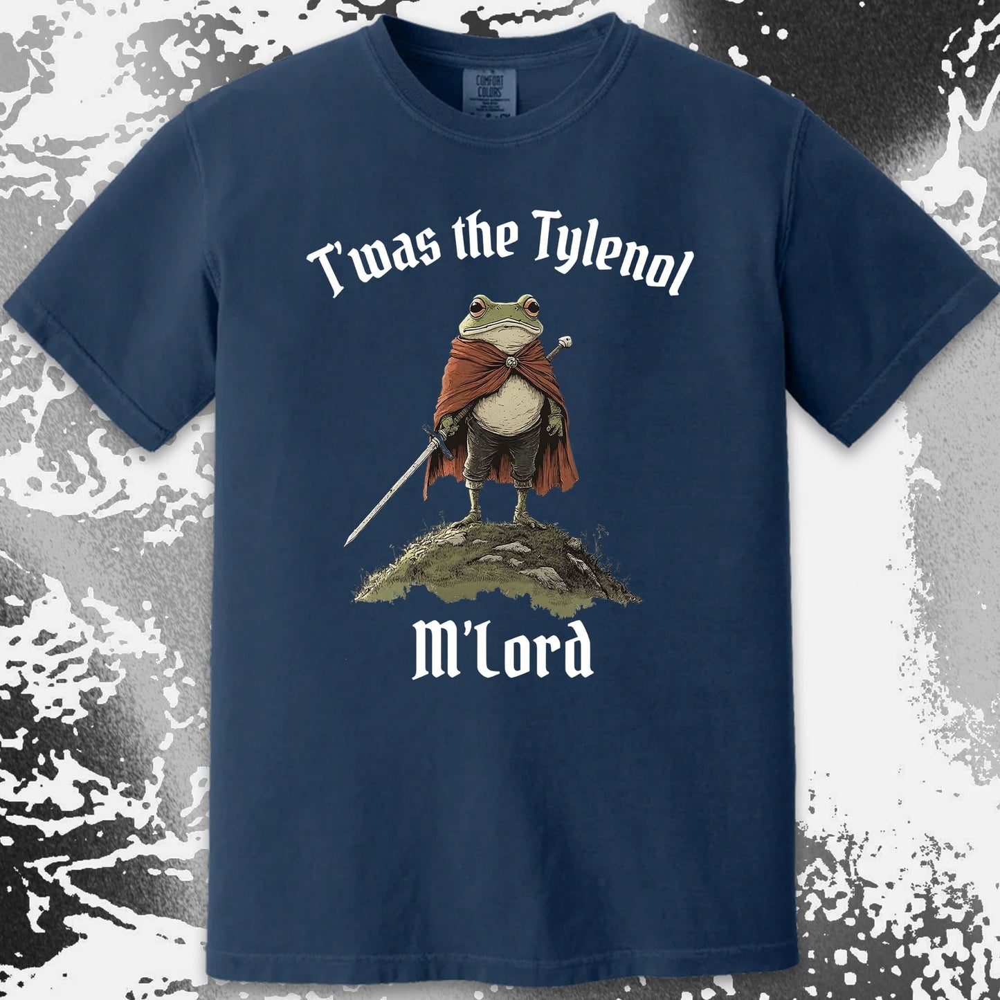 Twas the Tylenol M'Lord Frog Knight Shirt (view 16)