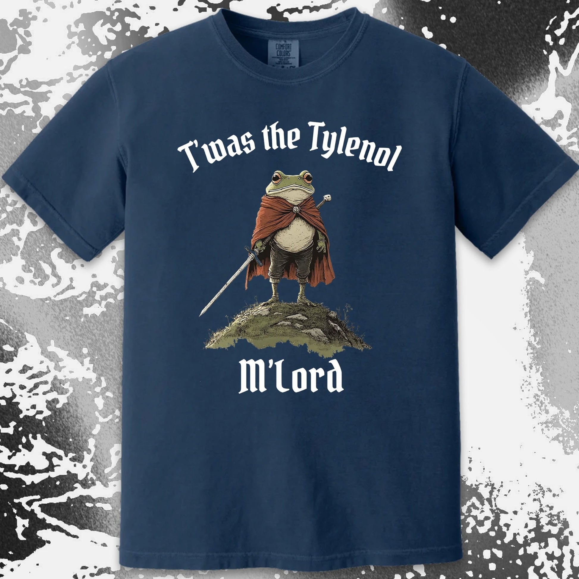 Twas the Tylenol M'Lord Frog Knight Shirt (view 16)