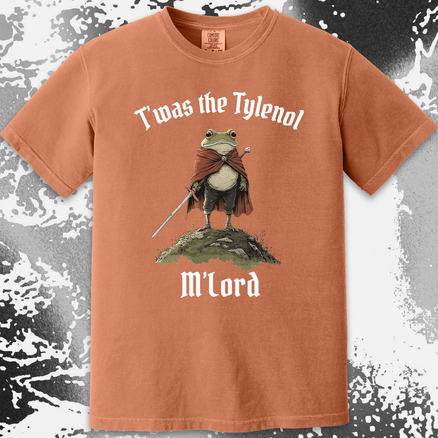 Twas the Tylenol M'Lord Frog Knight Shirt (view 17)