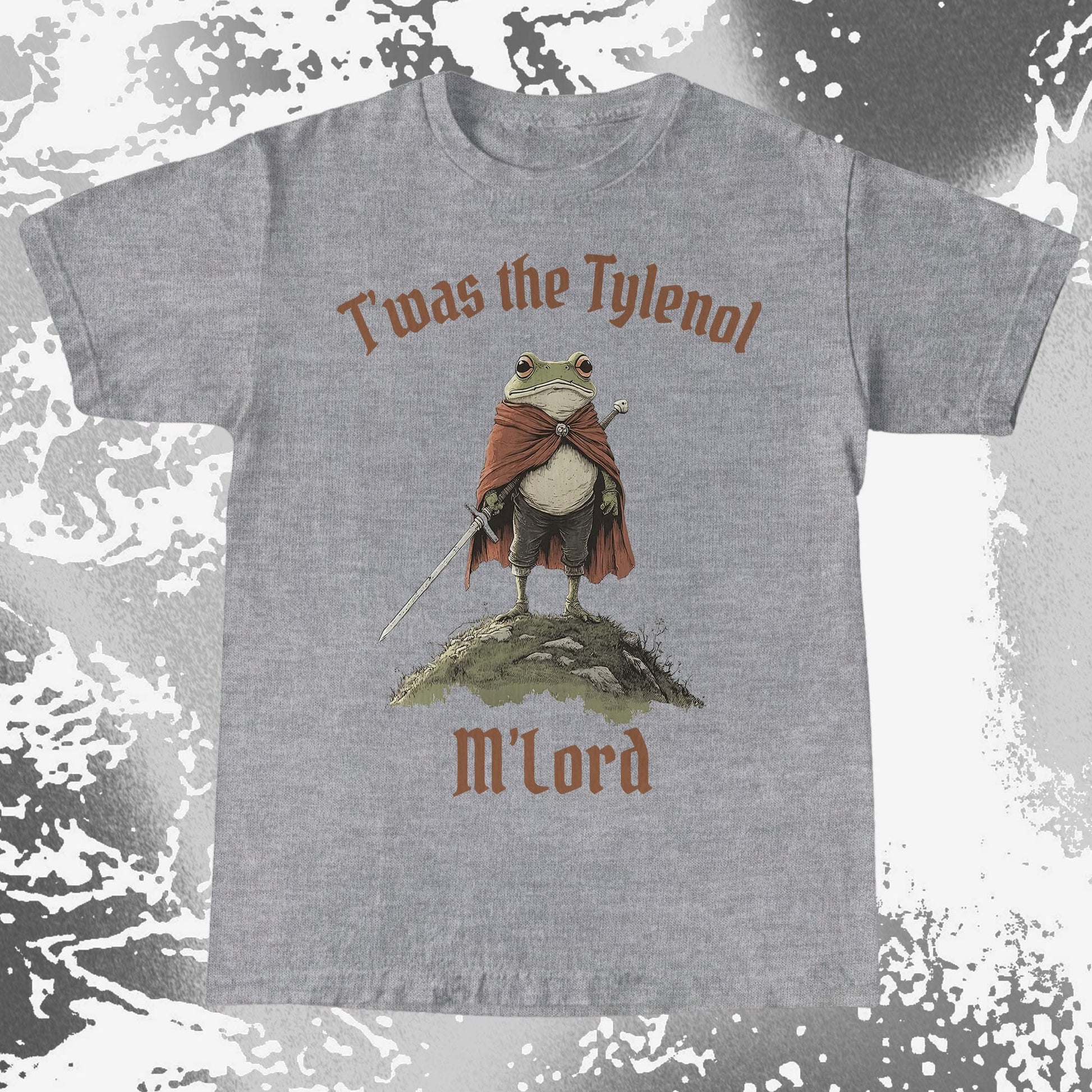 Twas the Tylenol M'Lord Frog Knight Shirt (view 6)