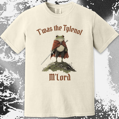 Twas the Tylenol M'Lord Frog Knight Shirt (view 18)
