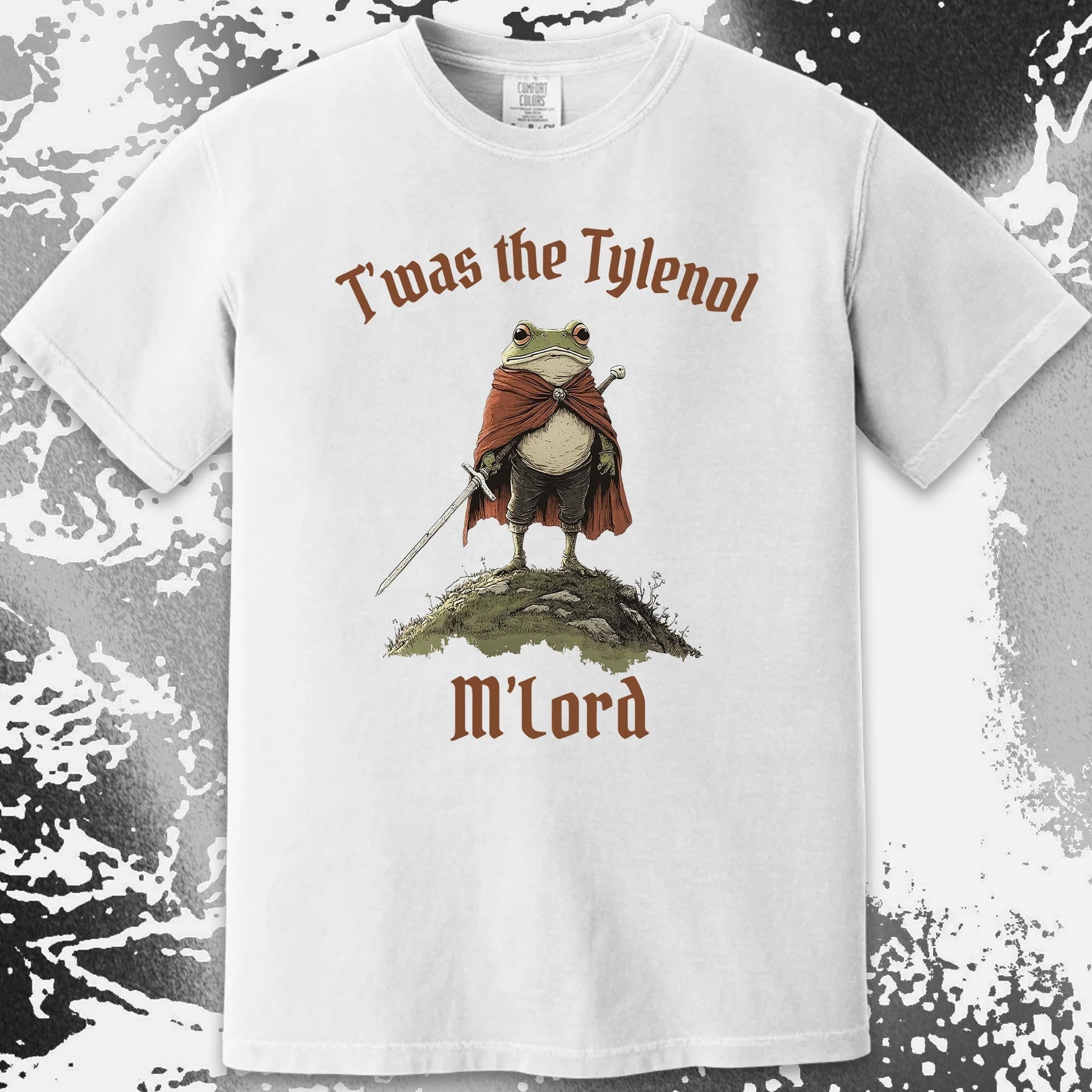Twas the Tylenol M'Lord Frog Knight Shirt (view 11)