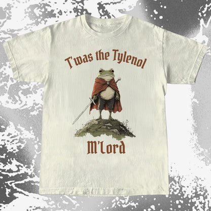 Twas the Tylenol M'Lord Frog Knight Shirt (view 5)