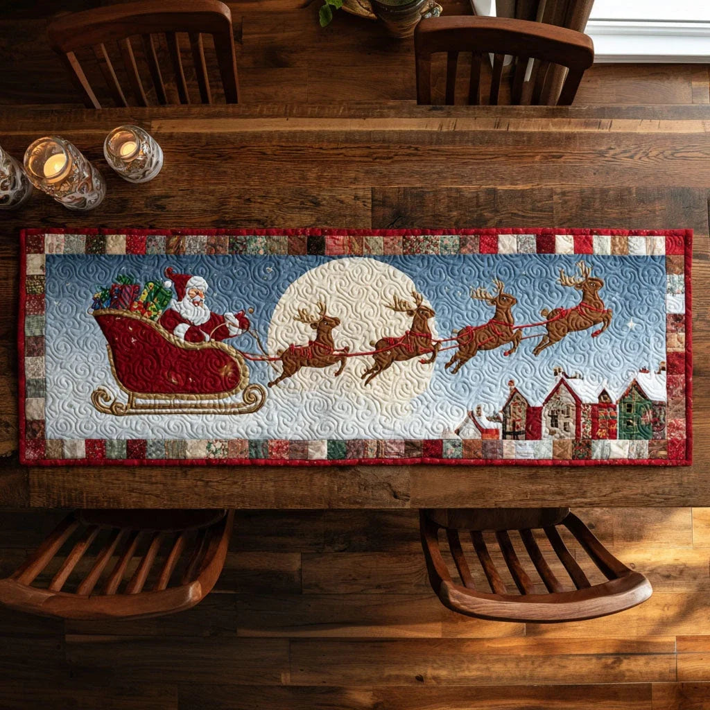 Twilight Delivery Quilted Table Runner