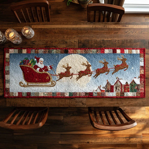 Twilight Delivery Quilted Table Runner