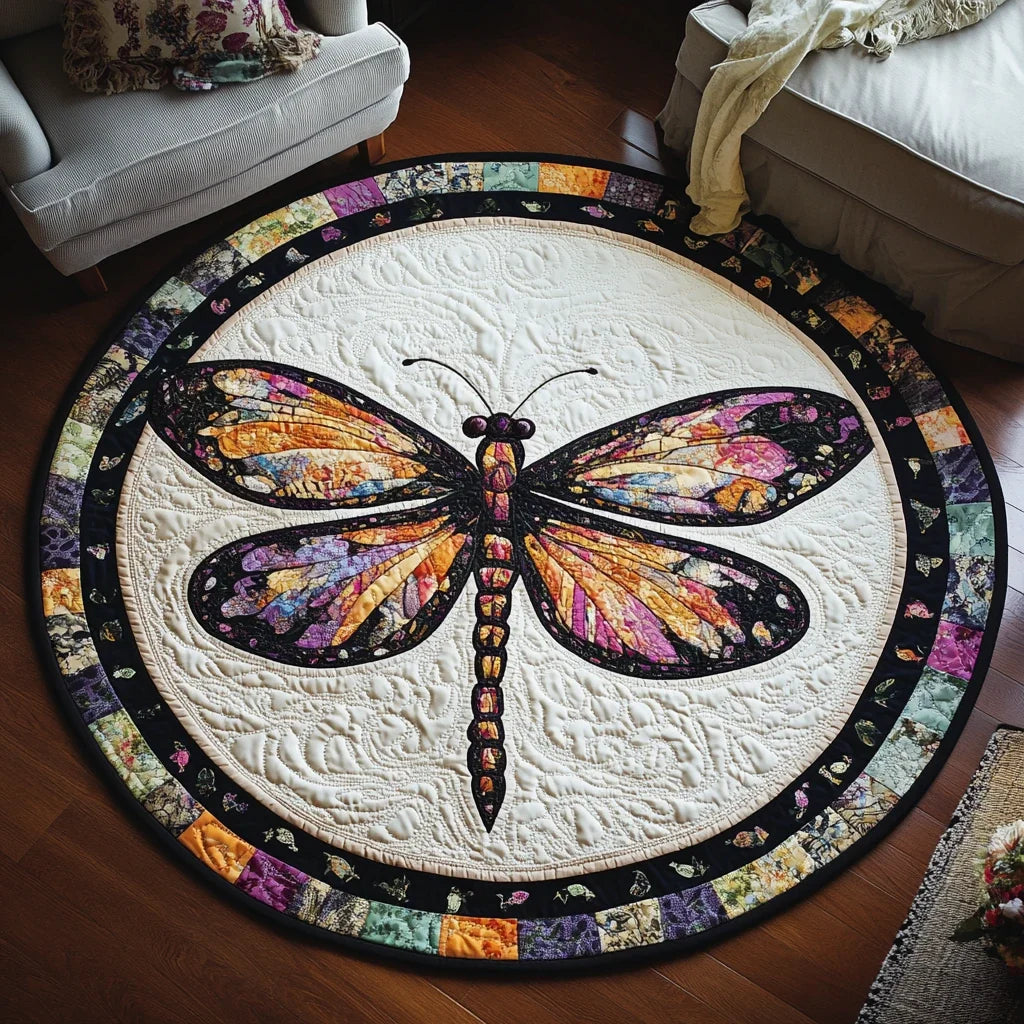 Twilight Glider Quilted Round Mat