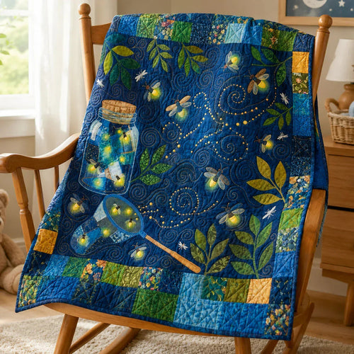 Twilight Glow Quilt Blanket - Quilted Blanket by Wild and Way