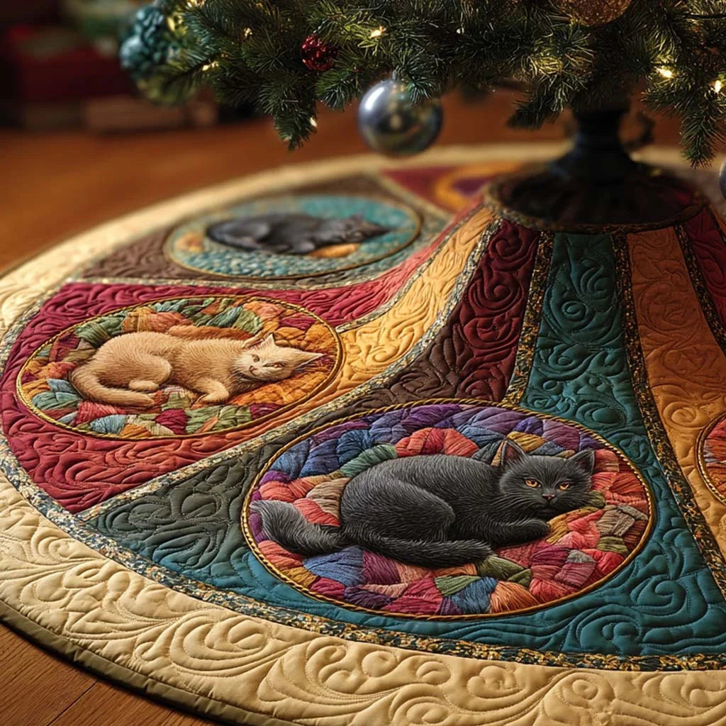 Twilight Rest Quilted Tree Skirt