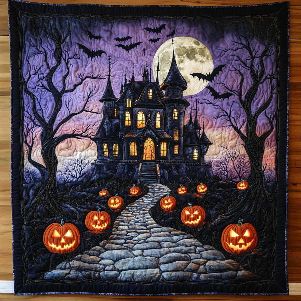 Twilight Trickster Trail Quilt Blanket