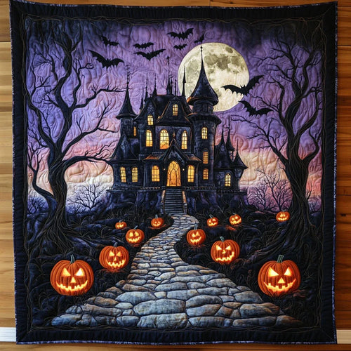 Twilight Trickster Trail Quilt Blanket