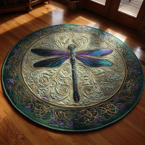 Twilight Wings Quilted Round Mat