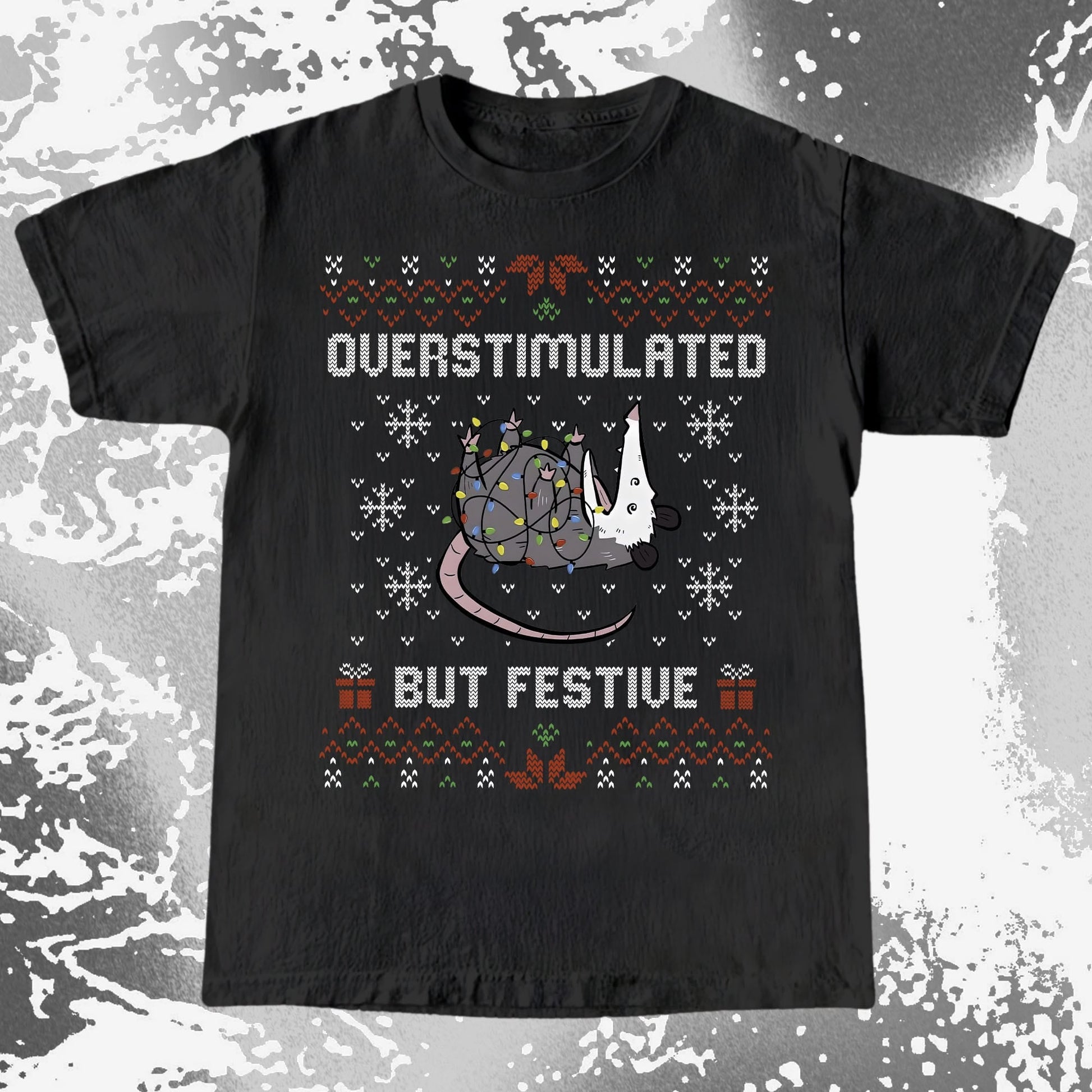 Overstimulated But Festive Christmas Possum (view 5)
