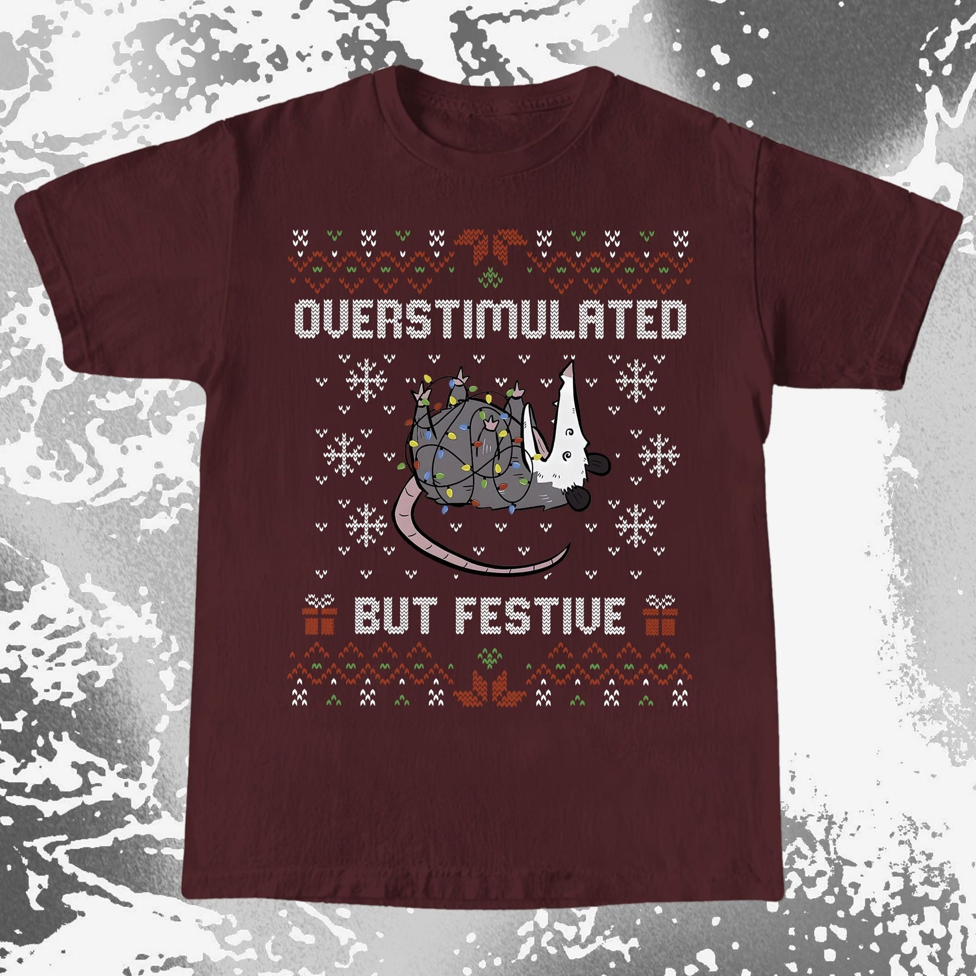 Overstimulated But Festive Christmas Possum (view 7)