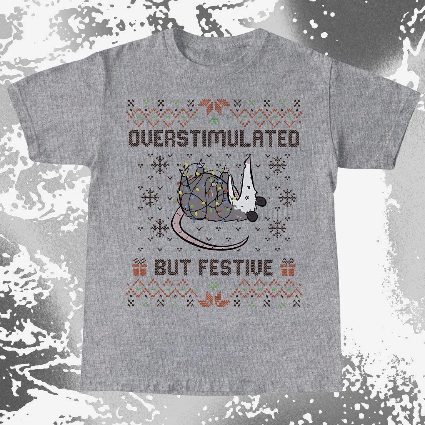 Overstimulated But Festive Christmas Possum (view 6)