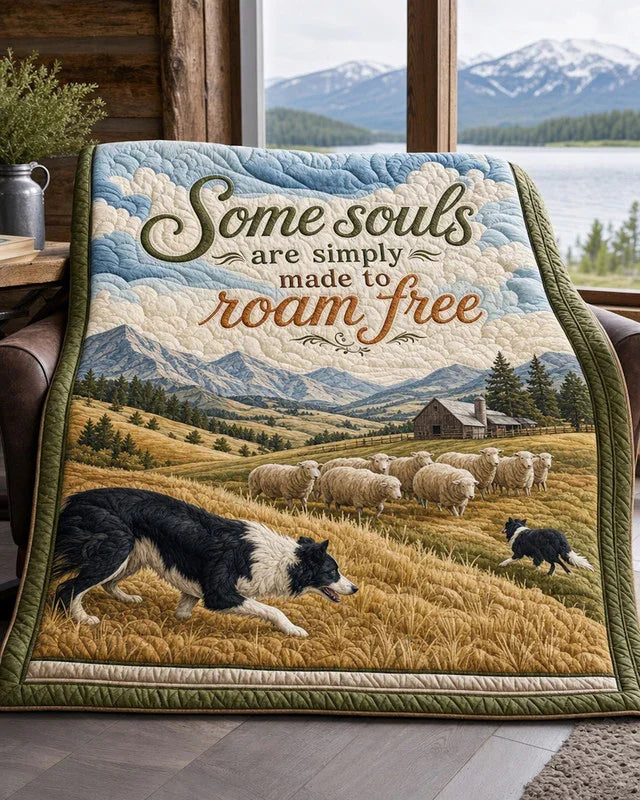 Unbound Paws Quilt Blanket - Quilted Blanket by Wild and Way