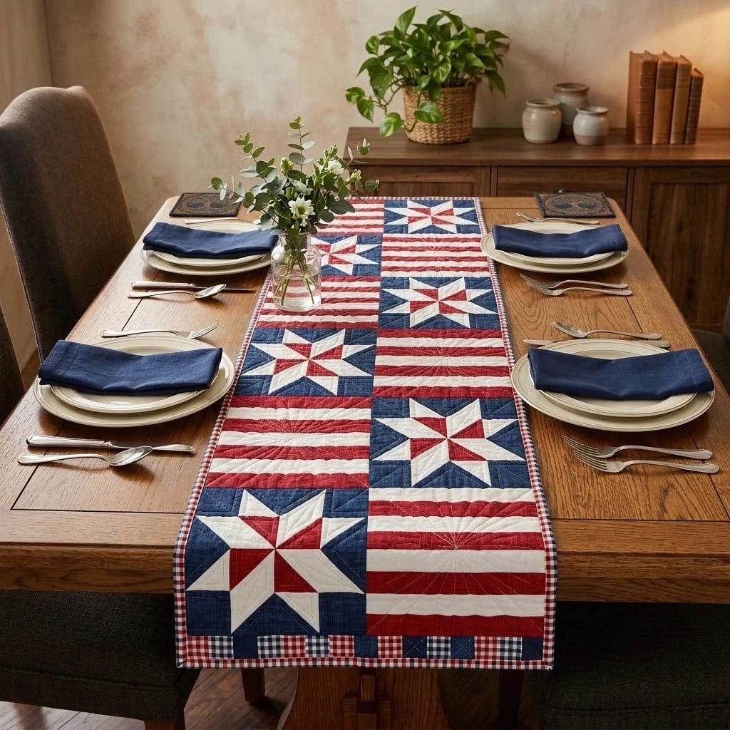Union Grove Quilted Table Runner