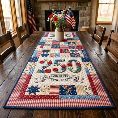 United Legacy Quilted Table Runner
