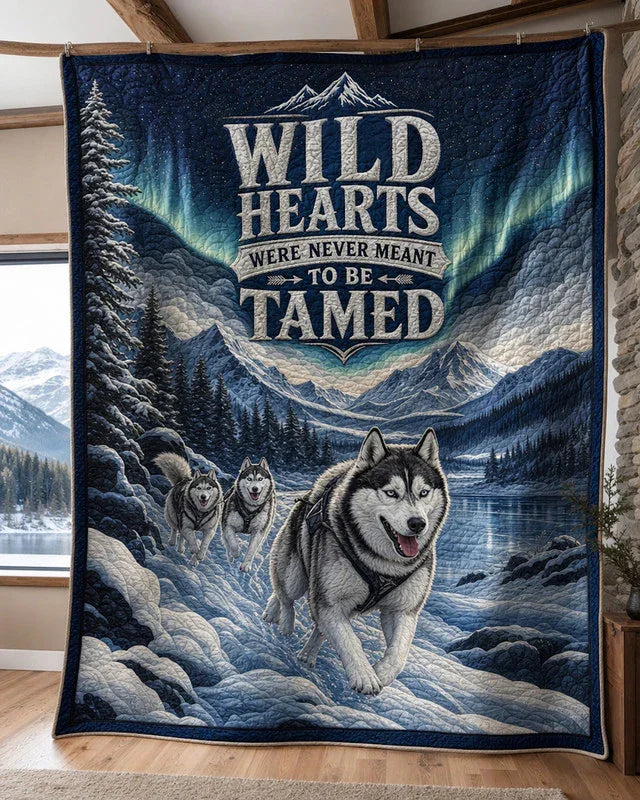 Untamed Soul Quilt Blanket - Quilted Blanket by Wild and Way