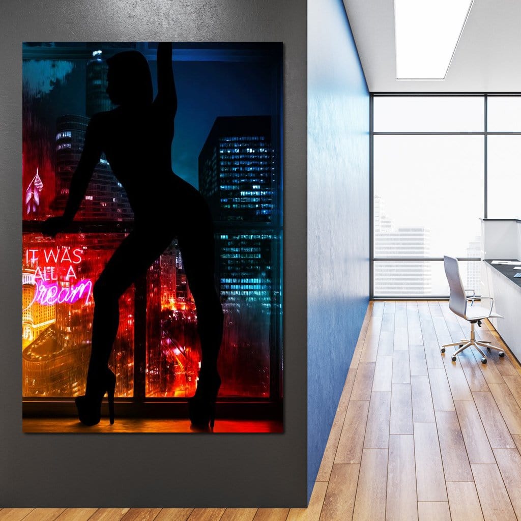 It was all a Dream Canvas Wall Art