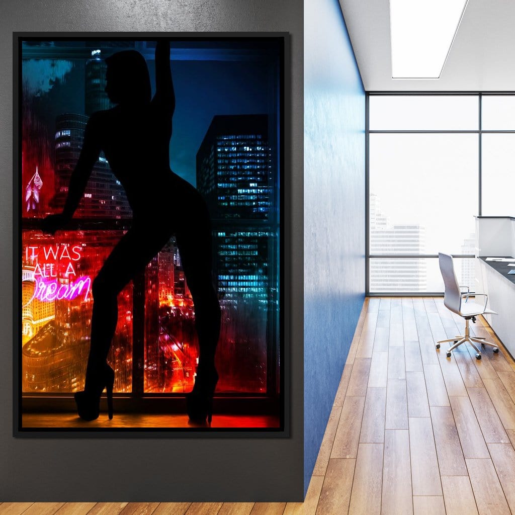 It was all a Dream Canvas Wall Art