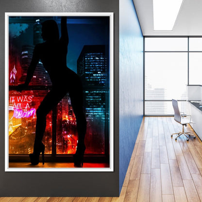 It was all a Dream Canvas Wall Art