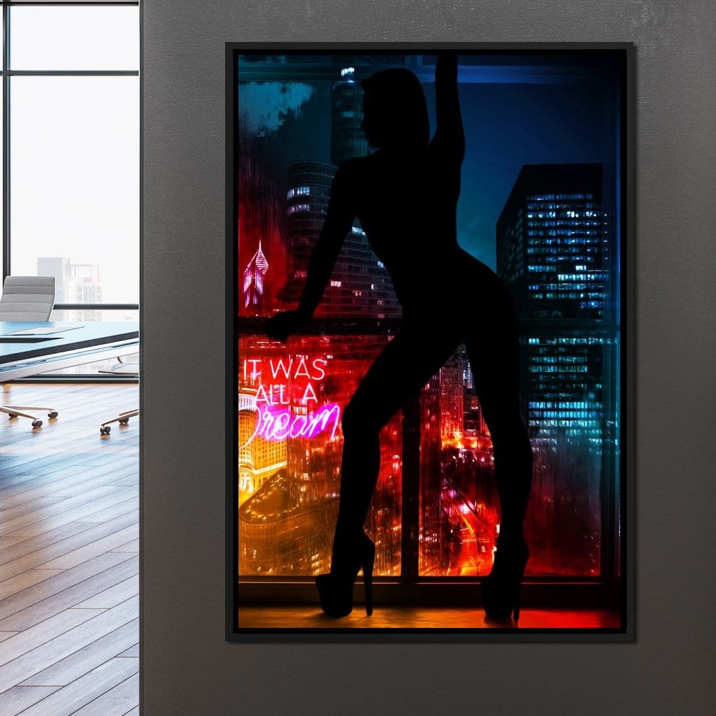 It was all a Dream Canvas Wall Art