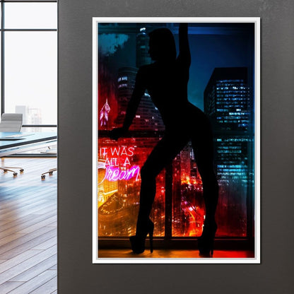 It was all a Dream Canvas Wall Art
