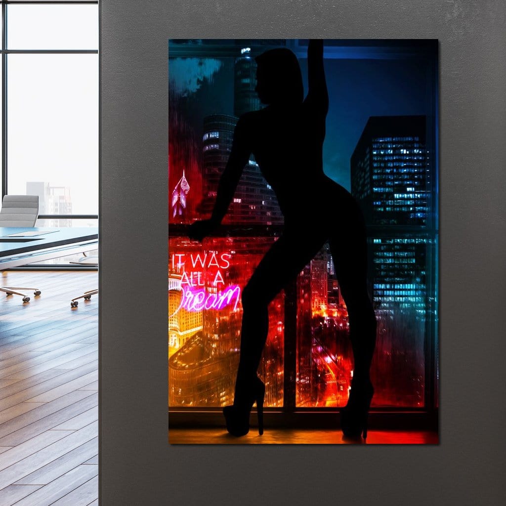 It was all a Dream Canvas Wall Art
