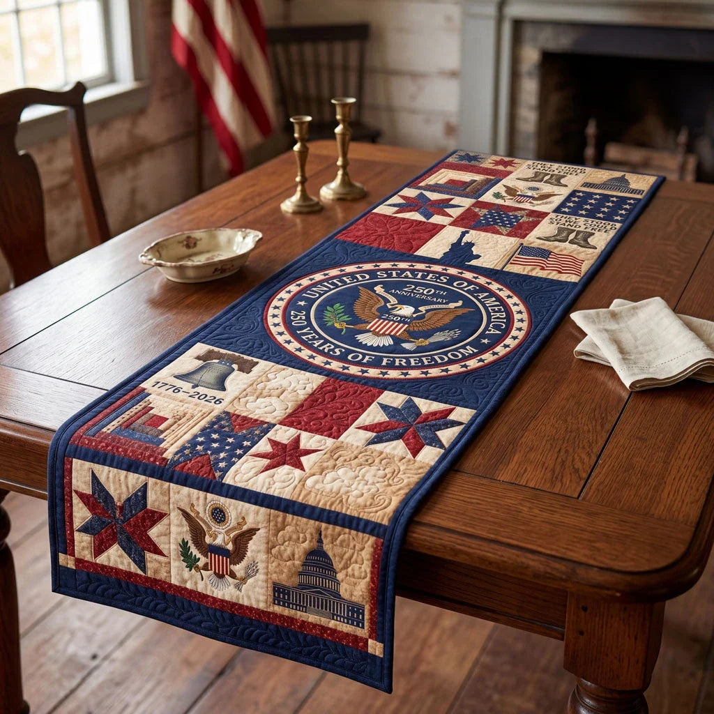 Valley Forge Valor Quilted Table Runner