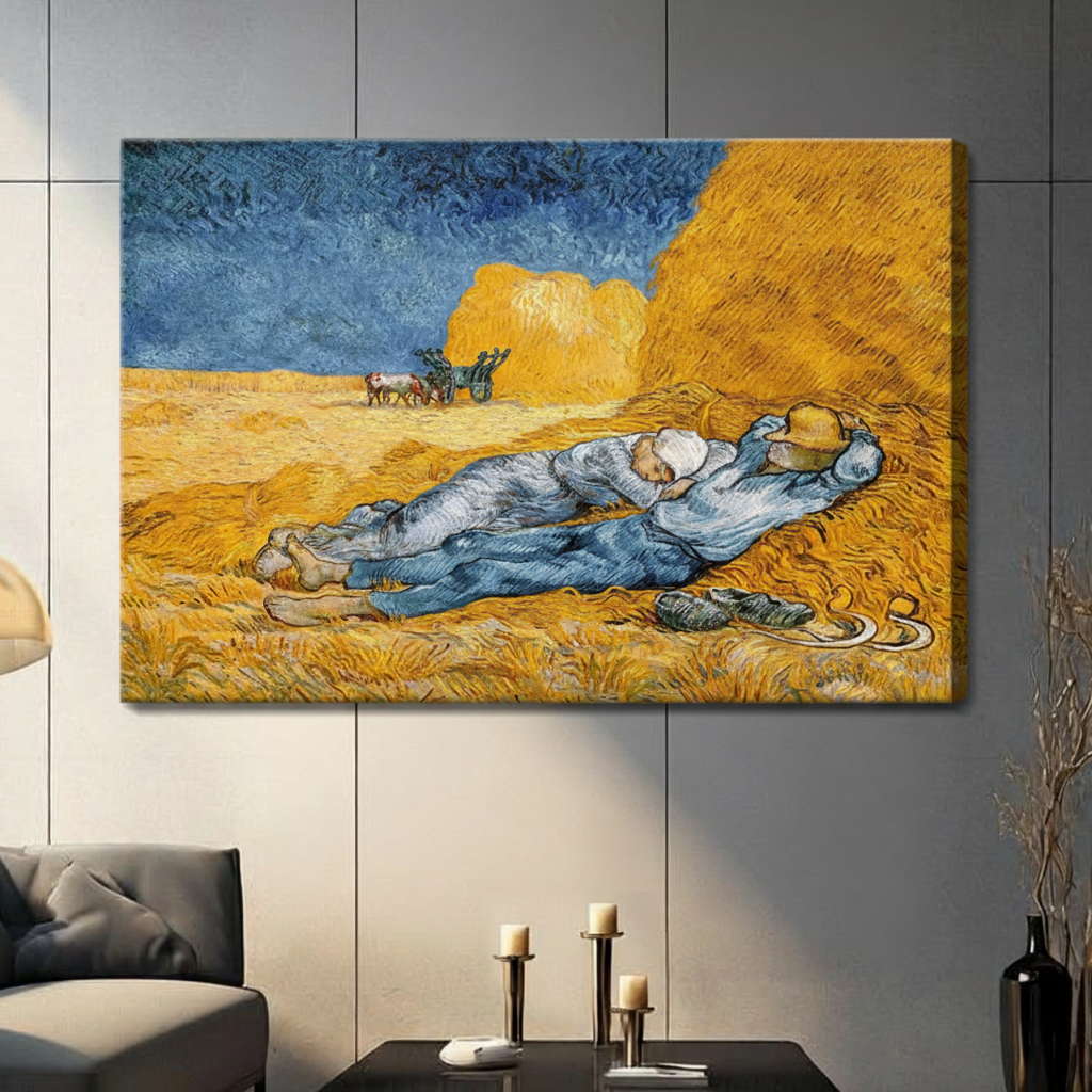 Van Gogh The Siesta Canvas Art Wall Art