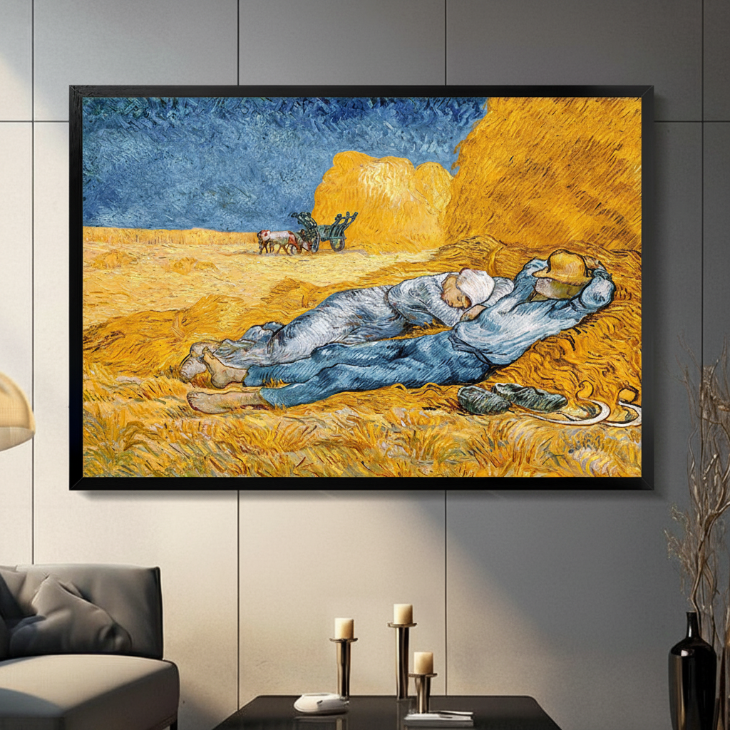 Van Gogh The Siesta Canvas Art Wall Art