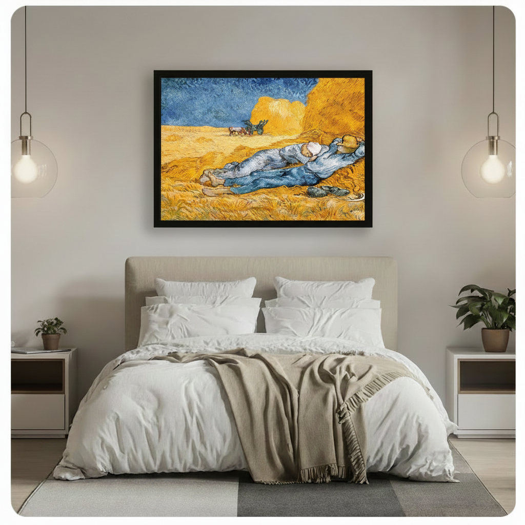 Van Gogh The Siesta Canvas Art Wall Art