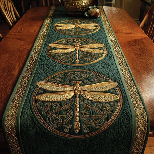 Verdant Dream Quilted Table Runner