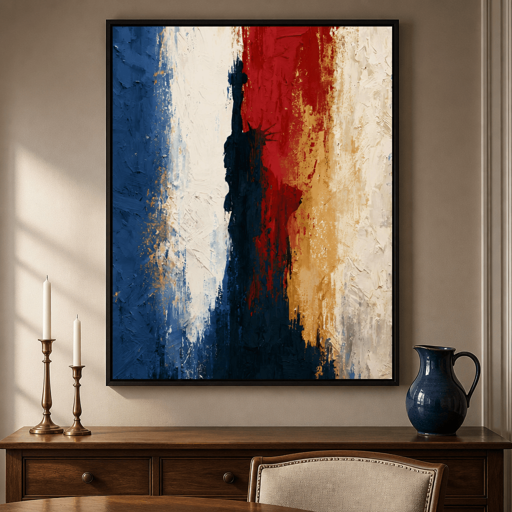 Legacy Of The Rising Liberty Canvas Wall Art