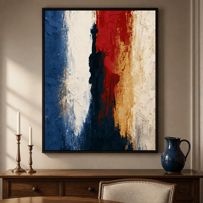 Legacy Of The Rising Liberty Canvas Wall Art