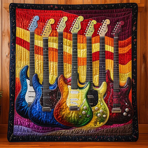 Vibrant Vibes Jam Quilt Blanket