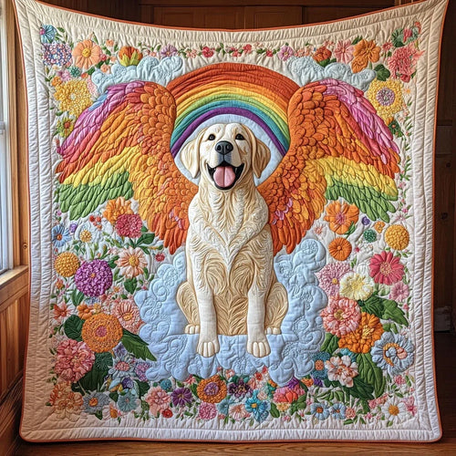 Vibrant Wing Quilt Blanket