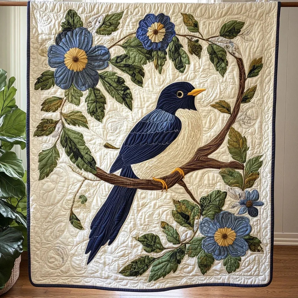 Violet Serenade Quilt Blanket