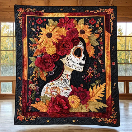 Vivid Spirit Quilt Blanket