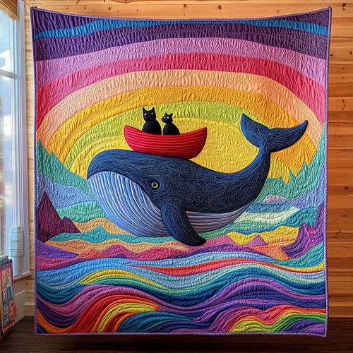 Voyage & Paws Duvet Cover Set Quilt Blanket