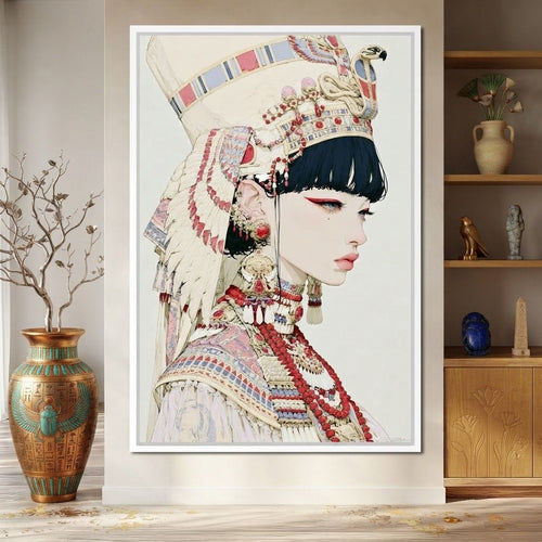 Ancient Egyptian Bride Canvas Wall Art