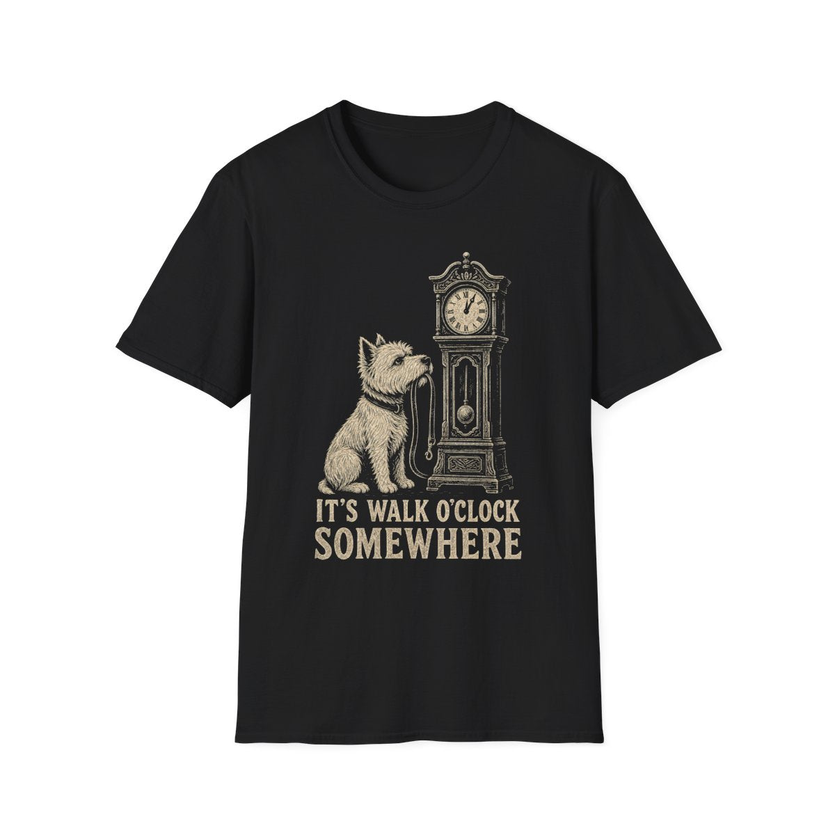 Walk O'Clock Westie Tee