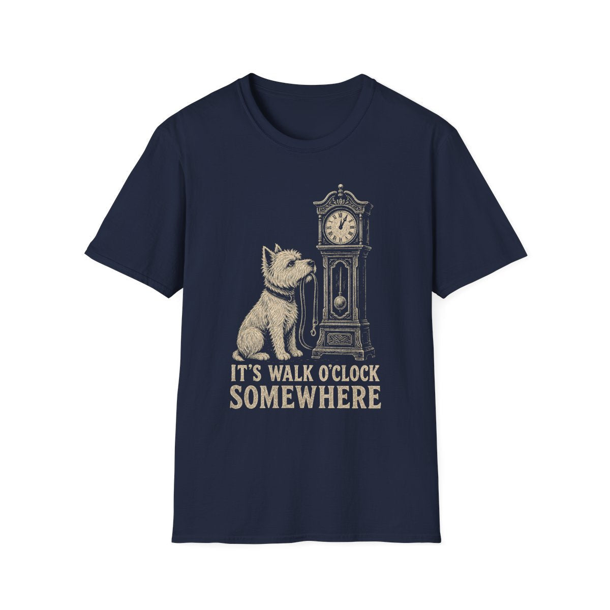 Walk O'Clock Westie Tee