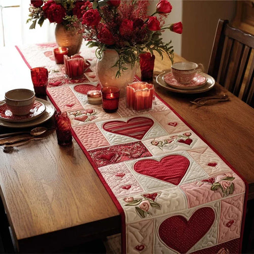 Warm Devotion Quilted Table Runner