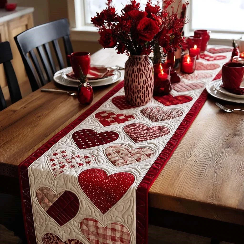 Warm Embrace Quilted Table Runner