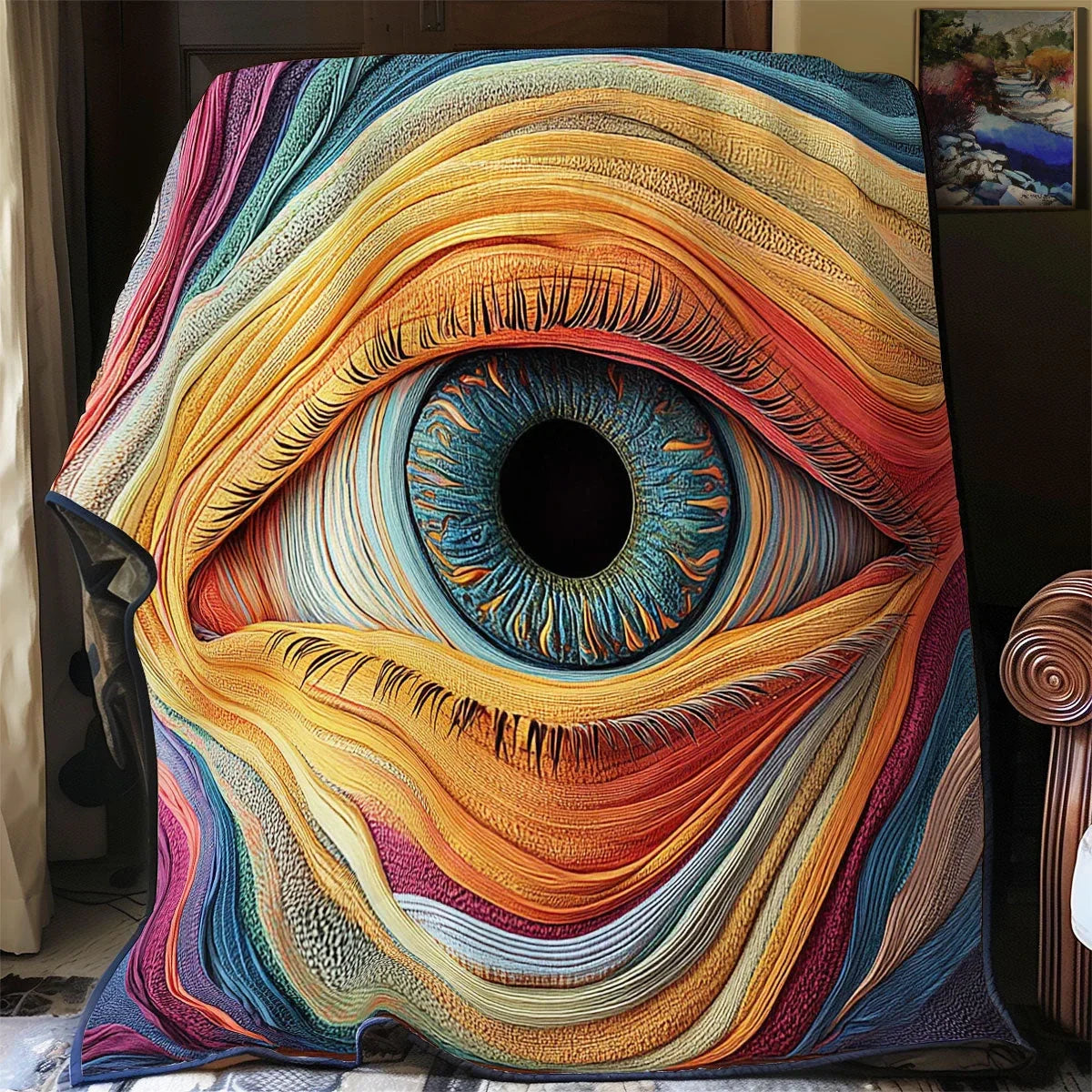 Watcher Of Dream Quilt Blanket