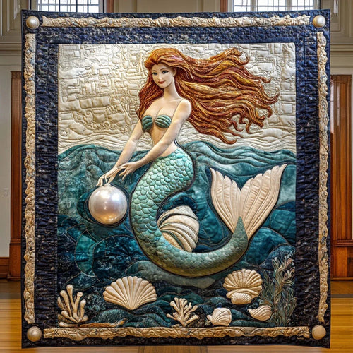 Waves Of Eternity Quilt Blanket