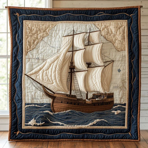Waves Of Time Quilt Blanket