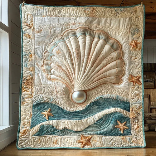 Waves Of Treasure Quilt Blanket