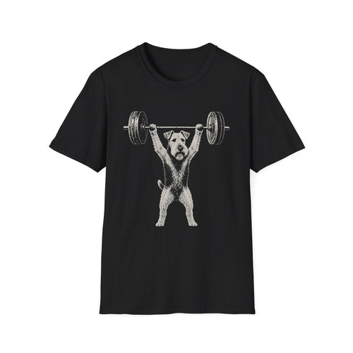 Welsh Terrier Powerlifting Tee